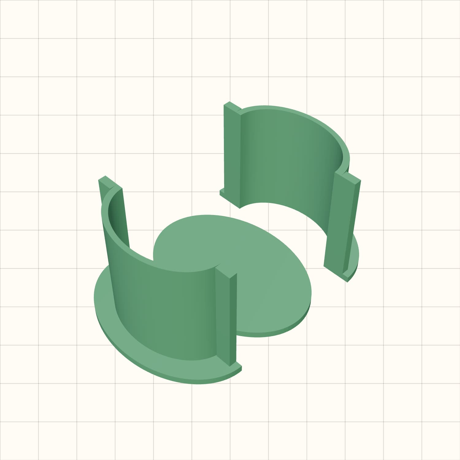Oval Mold Box STL Oval Mold Box STL