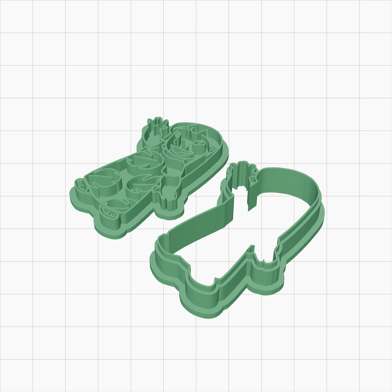 Cute Girl Cookie Cutter STL Cute Girl Cookie Cutter STL