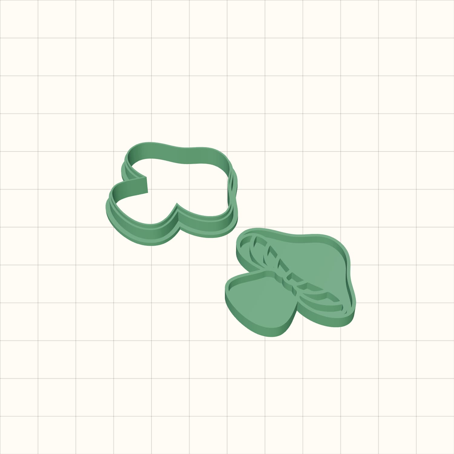 Natural Mushroom Cookie Cutter STL Natural Mushroom Cookie Cutter STL